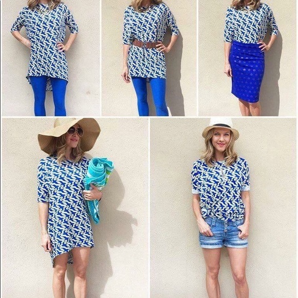 NWT LulaRoe Irma Oversized XXS - Picture 8 of 9